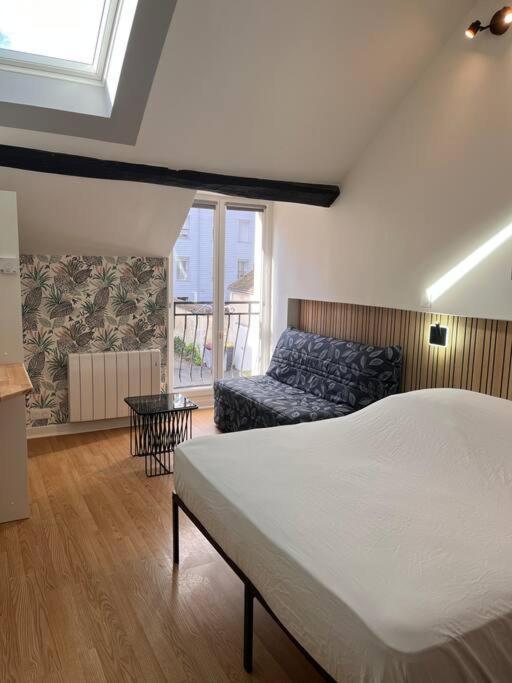 Studio Duplex Hypercentre Au Calme Avec Parking Fontainebleau Extérieur photo