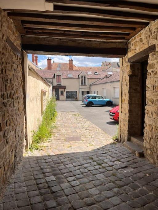 Studio Duplex Hypercentre Au Calme Avec Parking Fontainebleau Extérieur photo